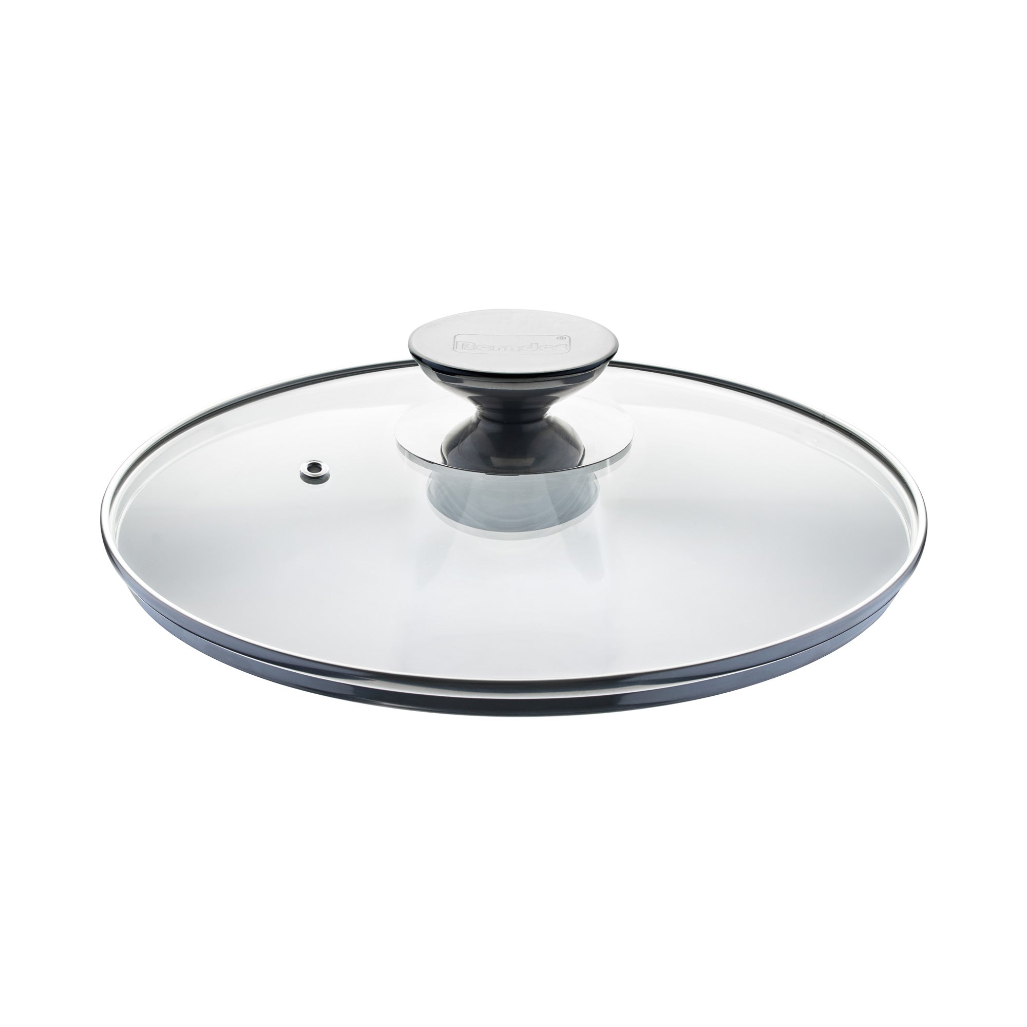 Spezialglasdeckel 24 cm, Glas, transparent – BERNDES Küche GmbH
