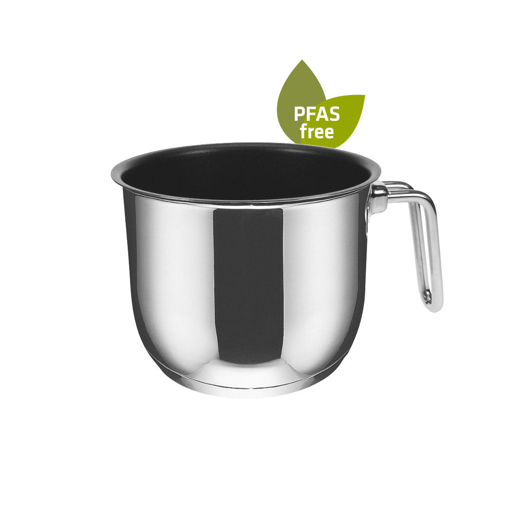 Milchtopf 14 cm, Edelstahl, poliert