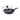Wok pan with glass lid 30 cm, aluminum, black - Special+