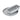 Backformset, 2-tlg., Pizzablech rund 33 cm + 
Kastenform 27x11 cm, Aluminium, recycelt, grau - Eco Recycle+