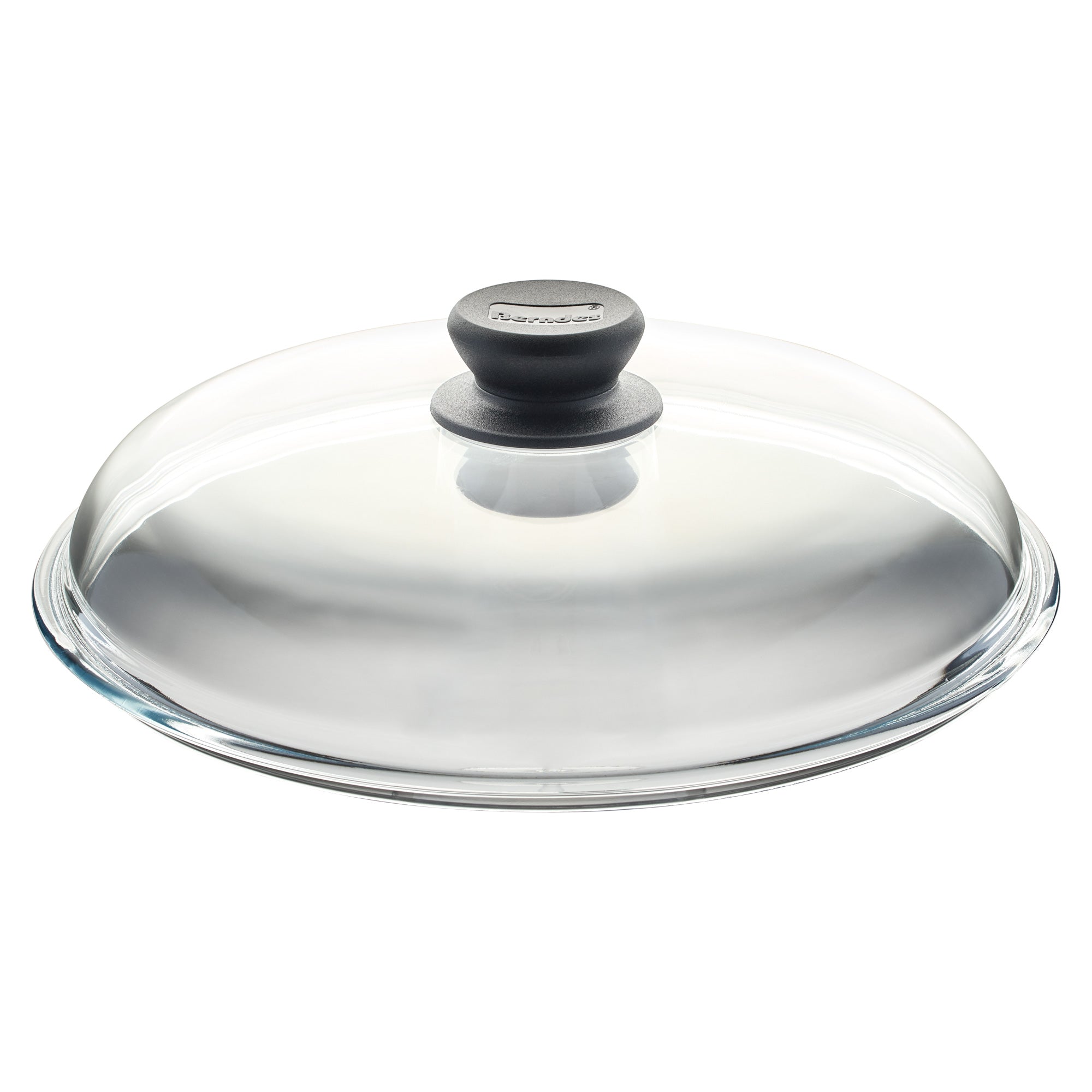 Gewölbter Glasdeckel 16, 20, 24, 28 oder 32 cm, Glas, transparent von BERNDES – BERNDES Küche GmbH