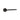 Ladle, plastic, black - kitchen helper