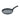 Crepe pan, induction 24 or 28 cm, aluminum, black