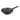 Wok pan 28 cm, aluminum, black - Edition 100