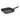 Grill pan 28x28 cm, aluminum, black - Edition 100