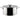 Stainless steel cooking pot set "Millesima" 4 pieces, stainless steel, polished - Millesima